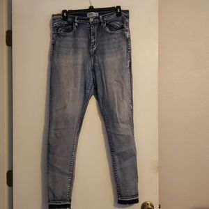 Blue Denim Jeggings